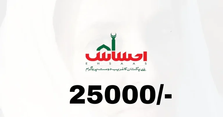 Ehsaas Program 25000 | New Registration Started 2023-24